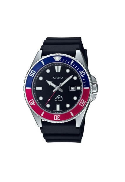 Reloj Casio Negro Hombre MDV-10-1A2