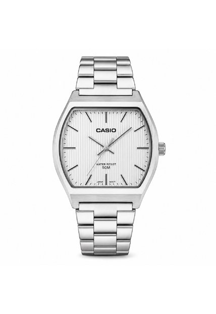 Reloj Casio Modelo Mtp-b140d-7avdf Plateado Hombre