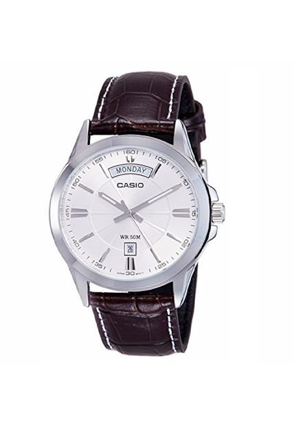 Reloj Casio MTP-1381L-7A Analogo 100% Original-plateado
