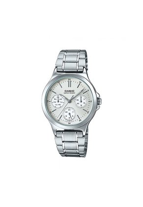 Reloj CASIO Modelo LTP-V300D-7A Plateado Mujer