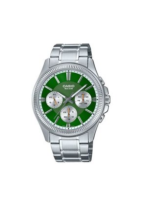 Reloj Casio Modelo MTP-1375D-3AV Plateado Hombre