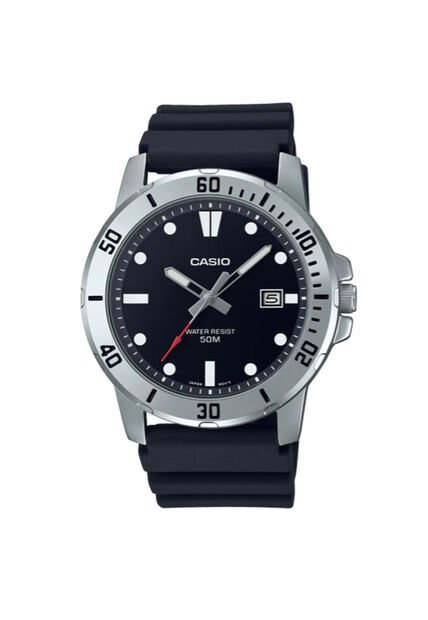 Reloj Casio Modelo MTP-VD01-1EV Negro Hombre