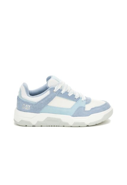 Tenis Mujer CAT SCRIPT Blanco CAT