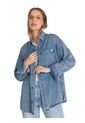 Chaqueta Mujer CAT OVERSIZED DENIM SHIR Azul CAT de CAT
