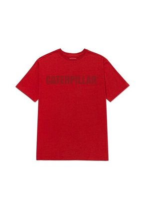 Camiseta Hombre CAT CATERPILLAR LOGO TEE Rojo CAT