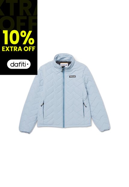 Chaqueta Mujer Cat W Mediumweight Insul Azul CAT