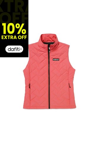 Chaleco Mujer Cat W Mediumweight Insul Rosa CAT CAT