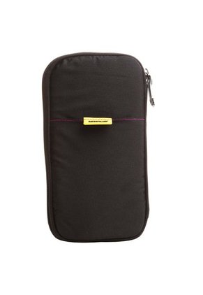 Porta Documentos Caterpillar Travel Wallet Negro-Magenta