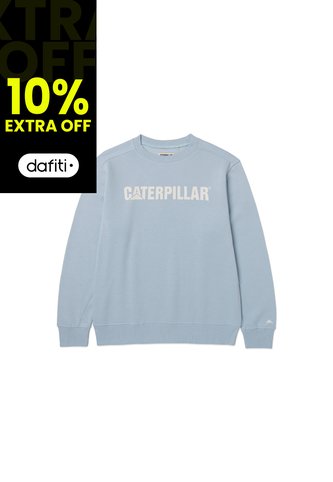 Buzo Hombre Cat Caterpillar Logo Cre Azul CAT CAT
