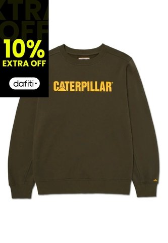 Buzo CAT Hombre CATERPILLAR LOGO CRE Verde CAT CAT