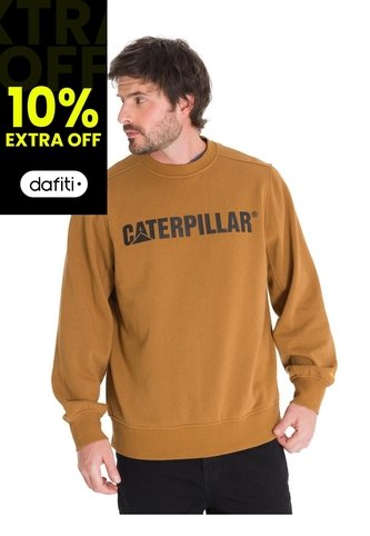 Buzo Hombre CAT CATERPILLAR LOGO CRE Negro CAT CAT
