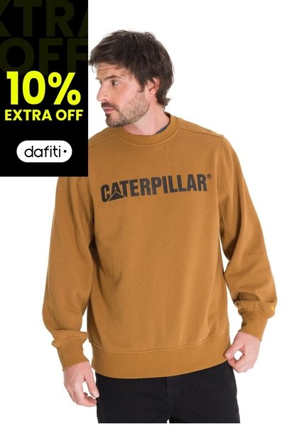 Buzo Hombre CAT CATERPILLAR LOGO CRE Negro CAT