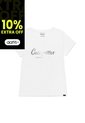 Camiseta Mujer CAT Metallic Blanco CAT de CAT