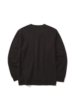 Buzo CAT Hombre MIDWEIGHT CREWNECK Negro CAT