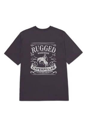 Camiseta CAT Hombre WESTERN GRAPHIC TEE Gris CAT