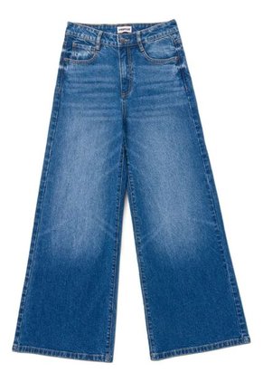 Pantalon CAT Mujer DENIM WIDE LEG Azul CAT