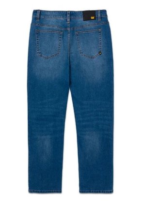 Pantalon CAT Hombre TRIBLEND STRETCH DEN Azul CAT