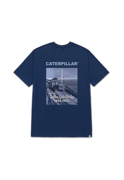 Camiseta Hombre CAT PROJECTS GRAPHIC TEE Azul CAT
