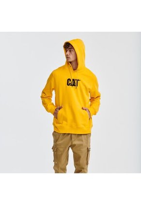 Hoodie FLEECE CAT LOGO PULL Amarillo HOMBRE 4050047-9K2 CAT