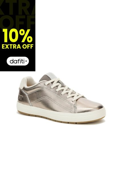 Tenis Mujer CAT IMPLY Plateado CAT