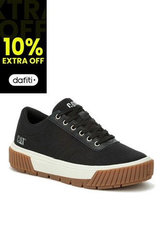 Tenis Mujer CAT AMP CANVAS Negro CAT CAT