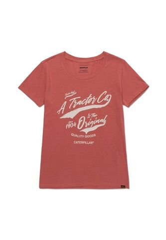 Camiseta Mujer CAT CREW EVERYDAY GRAPHI Negro CAT CAT