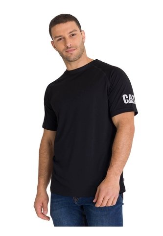 Camiseta Hombre CAT LIGHTWEIGHT COOLING Negro CAT CAT