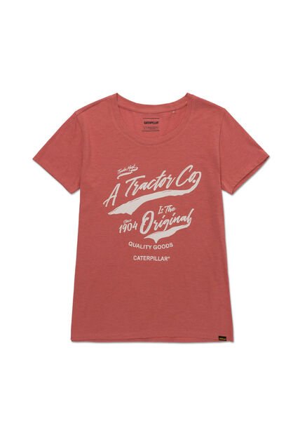 Camiseta Mujer CAT CREW EVERYDAY GRAPHI Negro CAT