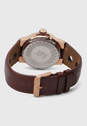 Reloj Oro Rosa-Café CAT