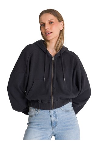 Buzo Mujer CAT WAFFLE-KNIT CROPPED Negro CAT CAT
