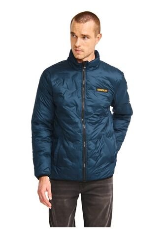 Buzo CAT Hombre MICROFLEECE ZIP JACK Azul CAT CAT