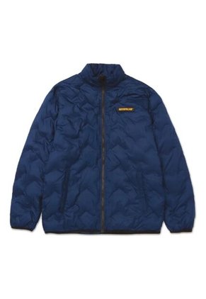 Buzo CAT Hombre MICROFLEECE ZIP JACK Azul CAT