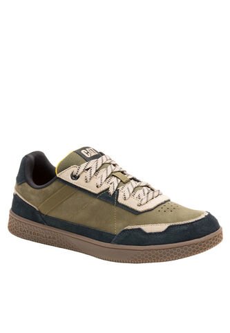 Tenis Hombre CAT PAUSE RETRO LEATHER Verde CAT CAT