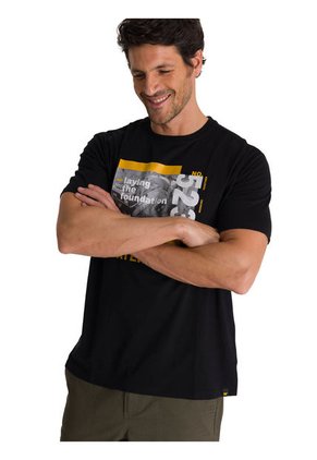 Camiseta Hombre CAT EVERYDAY WORKWEAR GR Negro CAT