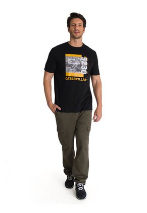 Camiseta Hombre CAT EVERYDAY WORKWEAR GR Negro CAT