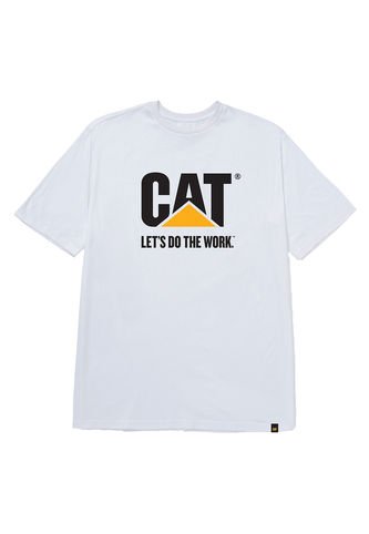 Camiseta Hombre CAT DO THE WORK GRAPHIC Blanco CAT CAT