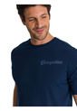 Camiseta Hombre CAT HEAVYWEIGHT HERITAGE Azul CAT de CAT