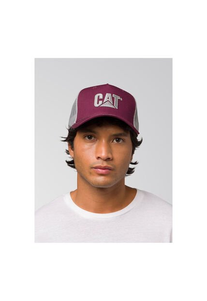 Gorra CAT Hombre TRUCKER 2D LOGO HAT Purpura CAT
