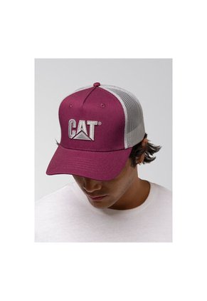 Gorra CAT Hombre TRUCKER 2D LOGO HAT Purpura CAT