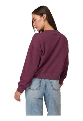 Buzo CAT Mujer W RELAXED FRENCH TER Purpura CAT