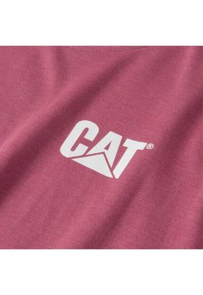 Camiseta Mujer CAT WOMEN S TRADEMARK BA Rosa CAT