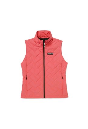 Chaleco Mujer Cat W Mediumweight Insul Rosa CAT