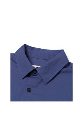 Camisa Hombre Cat Utility S/S Shirt Azul CAT