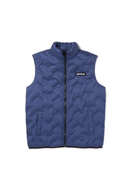 Chaleco Hombre Cat Weight Insulat Vest Azul CAT