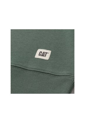 Buzo Hombre Cat Patch French Ter Verde CAT