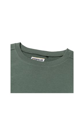 Buzo Hombre Cat Patch French Ter Verde CAT