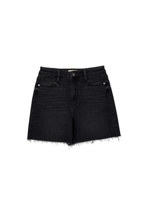 Short Mujer Cat Denim High Rise Cowb Negro CAT