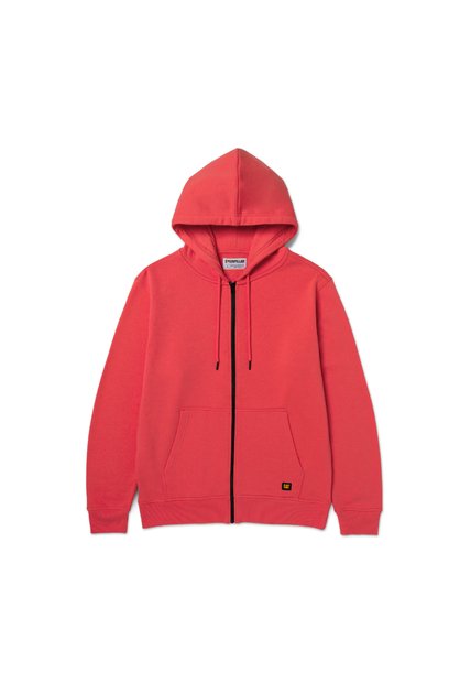 Buzo Hombre Cat Fleece Patch Ful Rojo CAT