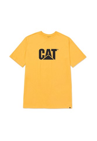 Camiseta Hombre CAT CAT LOGO TEE Amarillo CAT CAT