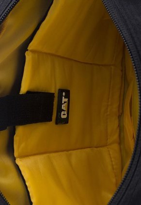 Bolso Manos Libres Negro-Amarillo Caterpillar Small Messenger Iron